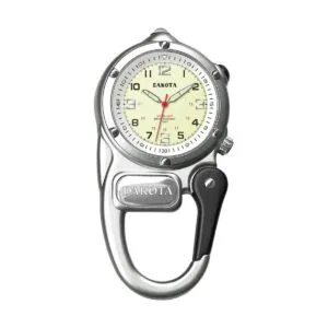 Dakota Mini Clip Reloj Microlight Plata_1