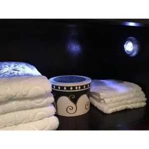 3 luces LED Fulcrum de golpecito funciona con baterías_4