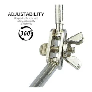 NEIKO 01902 Mano de ayuda ajustable con lupa soporte de