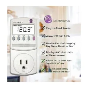 Monitor de consumo de electricidad EZ P3 P4460 Kill a Watt_2