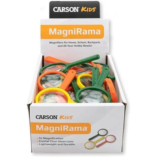 Carson MagniRama 3X Lupas Paquete de 50 JD3MU_3