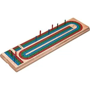 Mainstreet Classics juego de Cribbage tradicional de madera_1