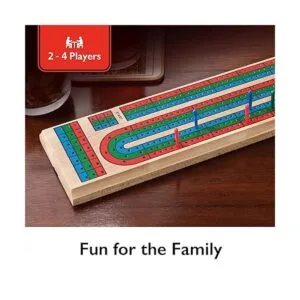 Mainstreet Classics juego de Cribbage tradicional de madera_2