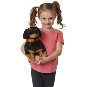 Melissa Doug Perro salchicha gigante Perro de peluche_2