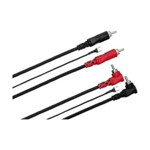 Hosa CRA202DJ RCA dual a doble ángulo recto RCA con cable_2
