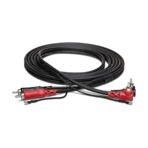 Hosa CRA202DJ RCA dual a doble ángulo recto RCA con cable_4
