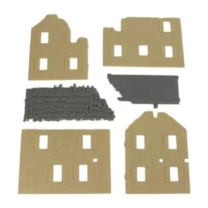 BMC WW2 Casa de granja francesa bombardeada accesorio de_4
