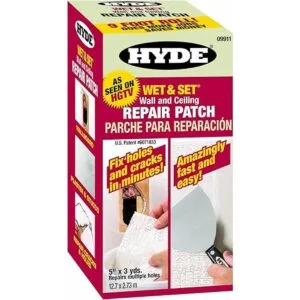 Hyde Tools 09911 Parche Wet and Set para reparación de_1