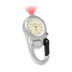 Dakota Mini Clip Reloj Microlight Plata_2