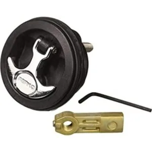 Perko 1092DP3BLK Pestillo para empotrar color negro_1