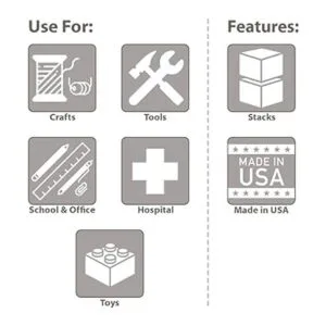 AkroMils 09912 CLPUR caja de herramientas para almacenar_5