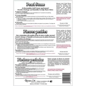 Mosser Lee ML1122 Cubierta para suelo de piedra perlada