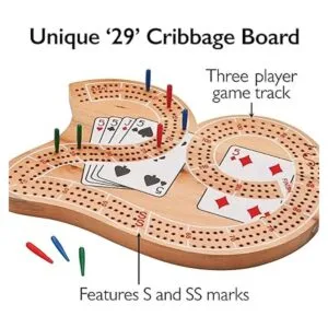 Mainstreet Classics juego de Cribbage tradicional de_4