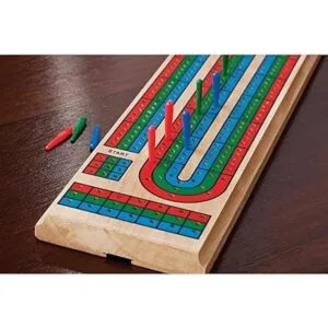 Mainstreet Classics juego de Cribbage tradicional de madera_3