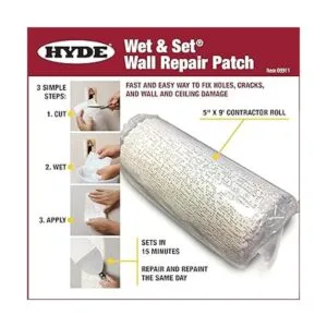 Hyde Tools 09911 Parche Wet and Set para reparación de_2