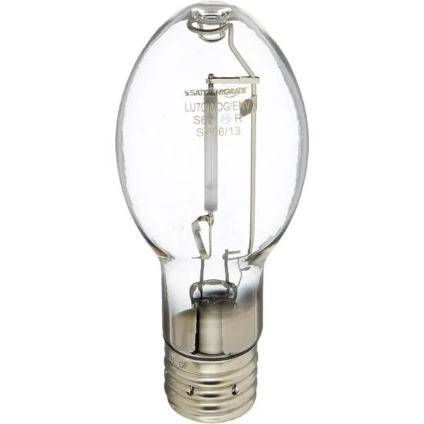 Satco S1930 2100K 70 W Clear Mogul Base ET23.5 Lámpara de_1