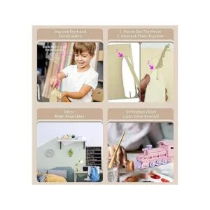 Perplejo tren de vapor 3d Kit de sierra caladora Woodcraft_3