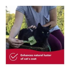 Cepillo protector de limpieza para gatos Safari NA Verde_6