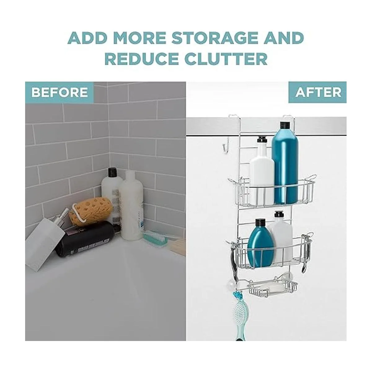 Estante para la ducha Zenith Products E7803STBB para_3