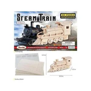 Perplejo tren de vapor 3d Kit de sierra caladora Woodcraft_2