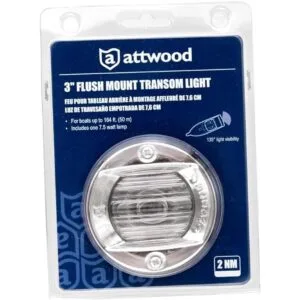 Attwood Corporation Luz de popa redonda de montaje sobre_2
