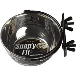 Midwest Homes for Pets Snapy Fit Cuenco de acero_1
