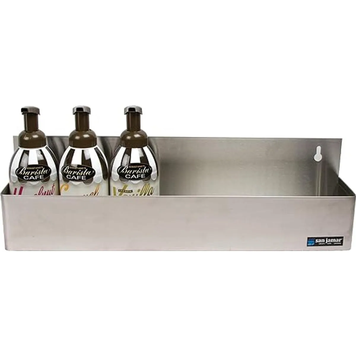 San Jamar b5522 Single Rail velocidad rack titular de la_3