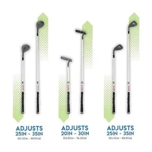 Franklin AdjustASport juego de 3 palos pequeños para_3