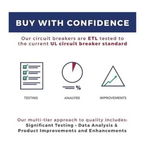 Connecticut Electric QCAL80 UBIZ280 Disyuntor de