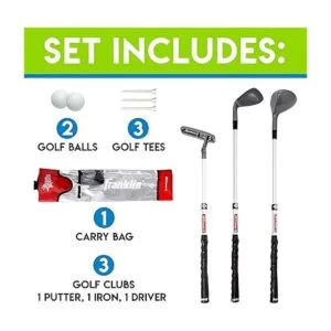 Franklin AdjustASport juego de 3 palos pequeños para_2
