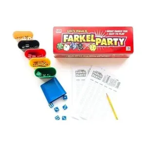 Farkel Juego de fiesta juego clásico de dados familiares_3