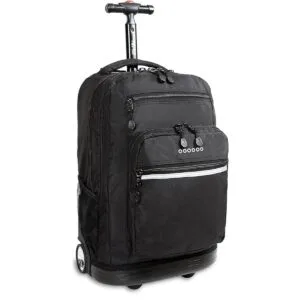 J World New York Sundance Mochila rodante para niña y