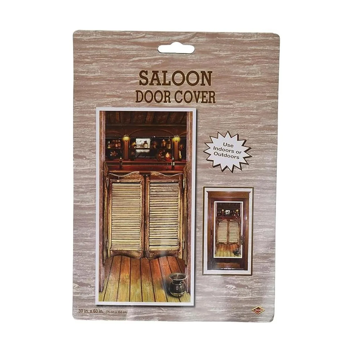 Beistle Weather Cubierta de plástico para puerta 30.0 x_1