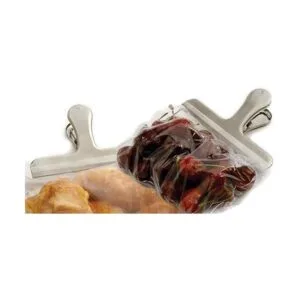 Norpro 169 Acero inoxidable Jumbo Bolsa Clip Silver_6