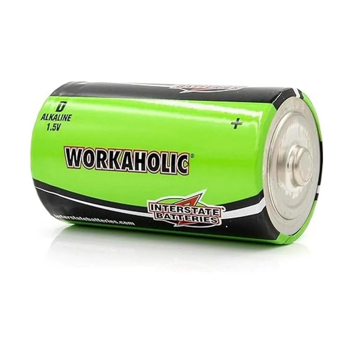 Interstate Batteries Batería alcalina D Cell paquete de_4