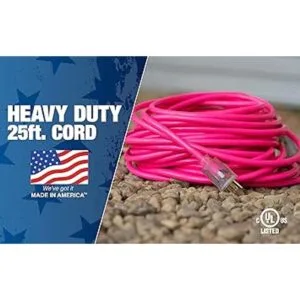 Coleman Cable 2577SW000A EXTCORD 123 SJTW 25 pies rosa_2