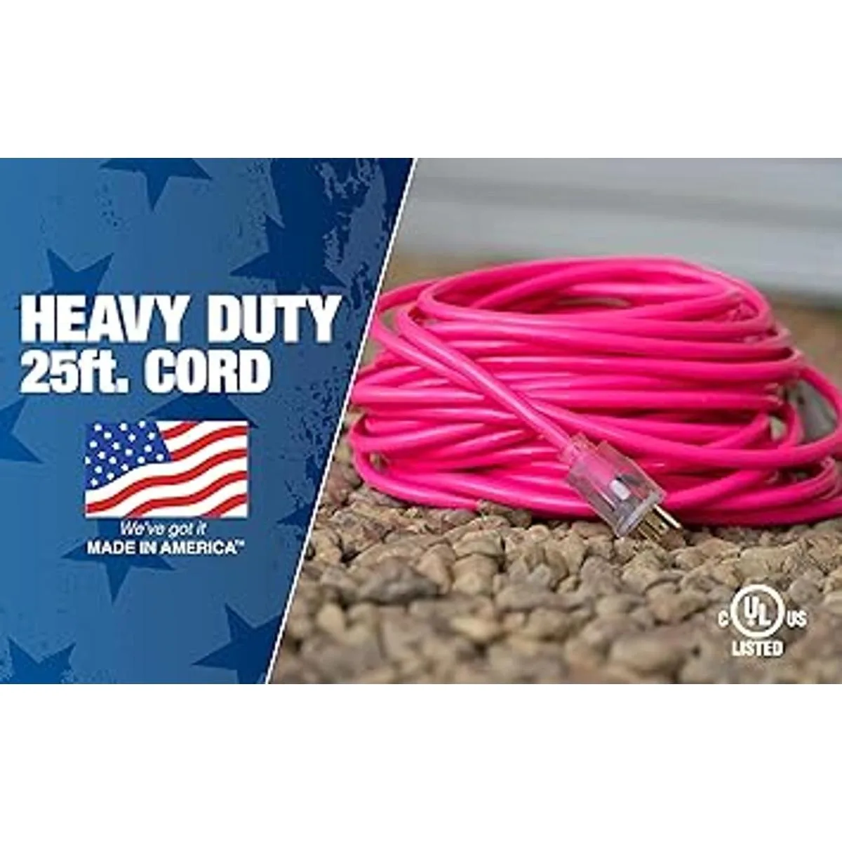 Coleman Cable 2577SW000A EXTCORD 123 SJTW 25 pies rosa_2