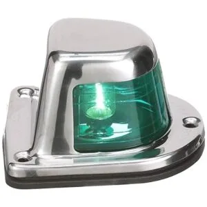 Attwood Lámpara lateral para montaje en cubierta de acero_3