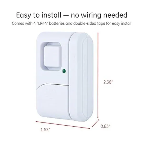 Alarma de seguridad GE para puertas y ventanas 45115_3