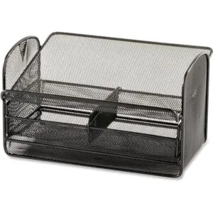 Safco Products 2160BL Soporte de teléfono de malla de ónix_4