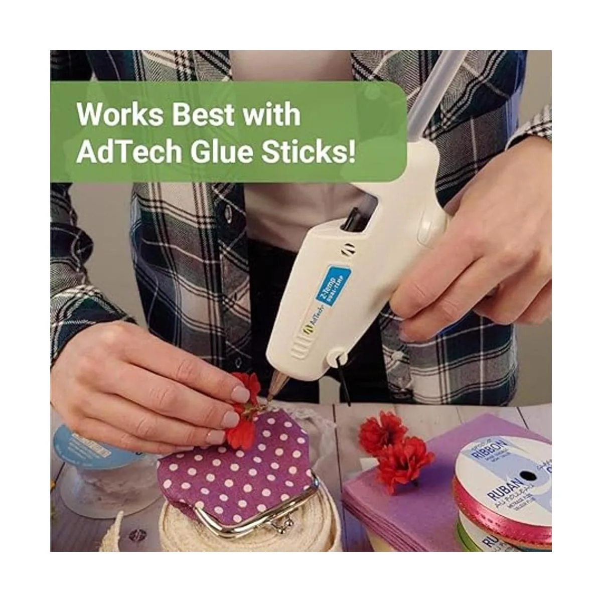 Pistola de calor para pegamento AdTech Two Temp para_5