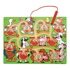 Laberinto con varita magnética Melissa Doug. Actividad_1