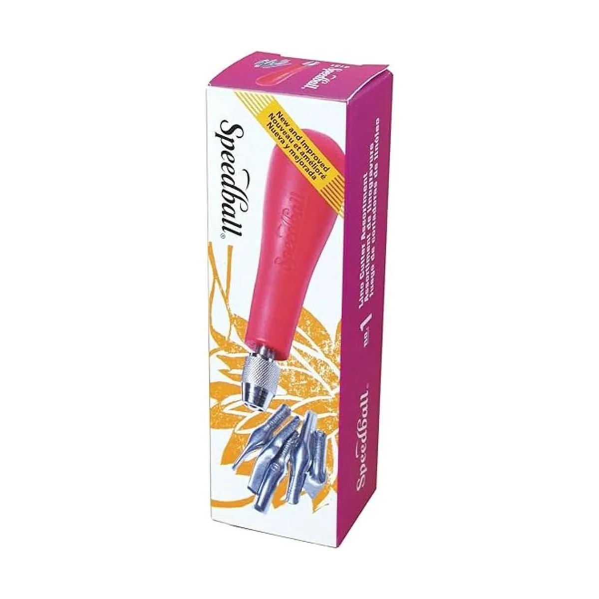 Speedball Cortador de linóleo estilo cúter con varias_2