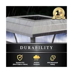 Classy Caps SL079W Tapa solar de PVC Prestige 4 x 4_5