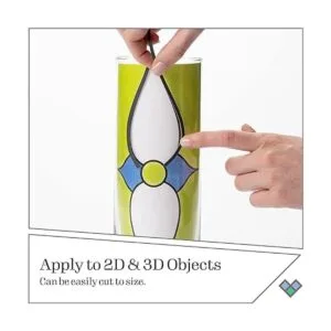 Gallery Glass Líneas de plomo instantáneas 72 pies 18