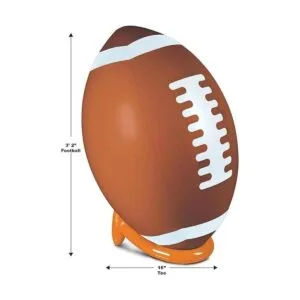 Juego inflable de fútbol y camiseta para fiesta 1