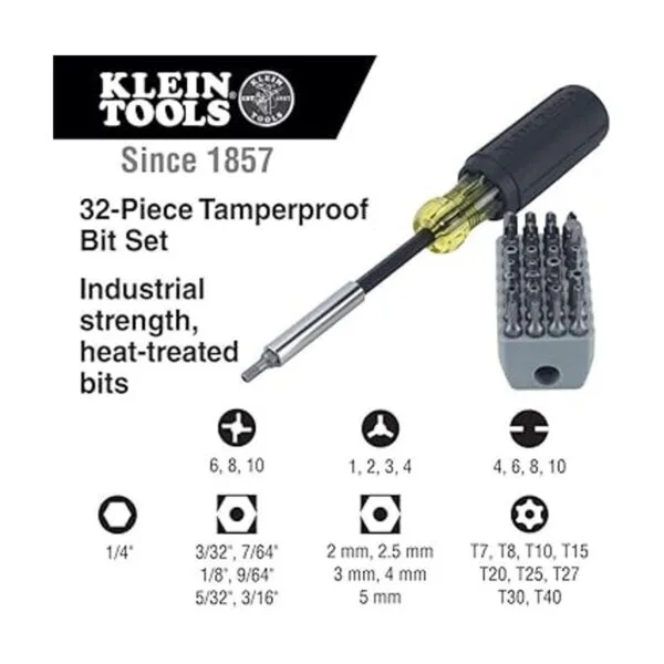 Klein Tools 32510 Destornillador magnético de puntas_3