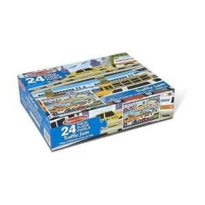 Melissa Doug Traffic Jam Rompecabezas jumbo 24 piezas_6