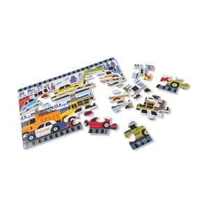 Melissa Doug Traffic Jam Rompecabezas jumbo 24 piezas_1