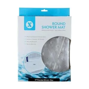 Tapete redondo para la regadera Vinilo Transparente_4